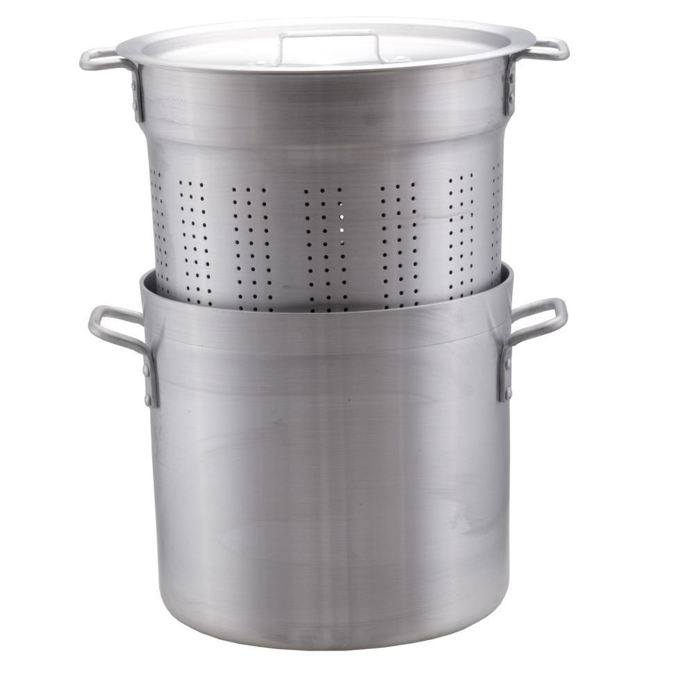 Aluminum 3-Piece 20 Qt Pasta Cooker by Libertyware – 20.0 quarts, Aluminum, Model PASTA-20