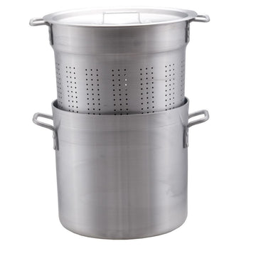 Aluminum 3-Piece 20 Qt Pasta Cooker by Libertyware – 20.0 quarts, Aluminum, Model PASTA-20