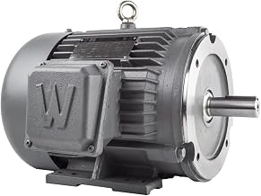 T-Frame Motor PEWWE5-18-184TC, TEFC, GP, 3 PH, Rigid-C, 184TC, 6.9 FLA