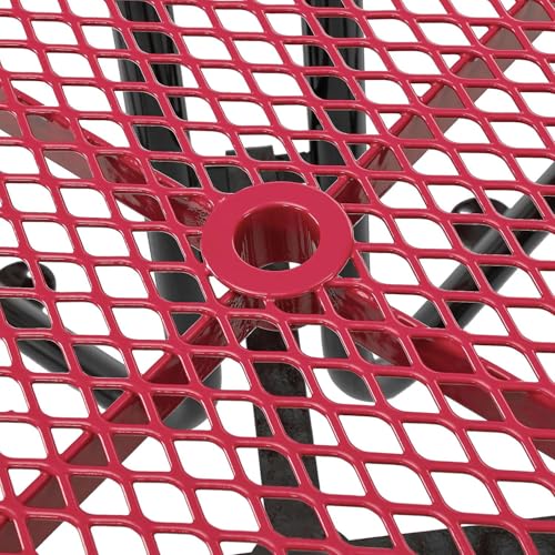 Global Industrial Red / Onesize / Industrial Picnic Tables