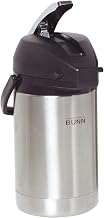 BUNN 2.5 Liter Lever-Action Airpot, Stainless Steel, 32125.0000