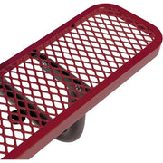 Global Industrial Red / 96 inches x 60 inches x 29.5 inches / Industrial Picnic Tables