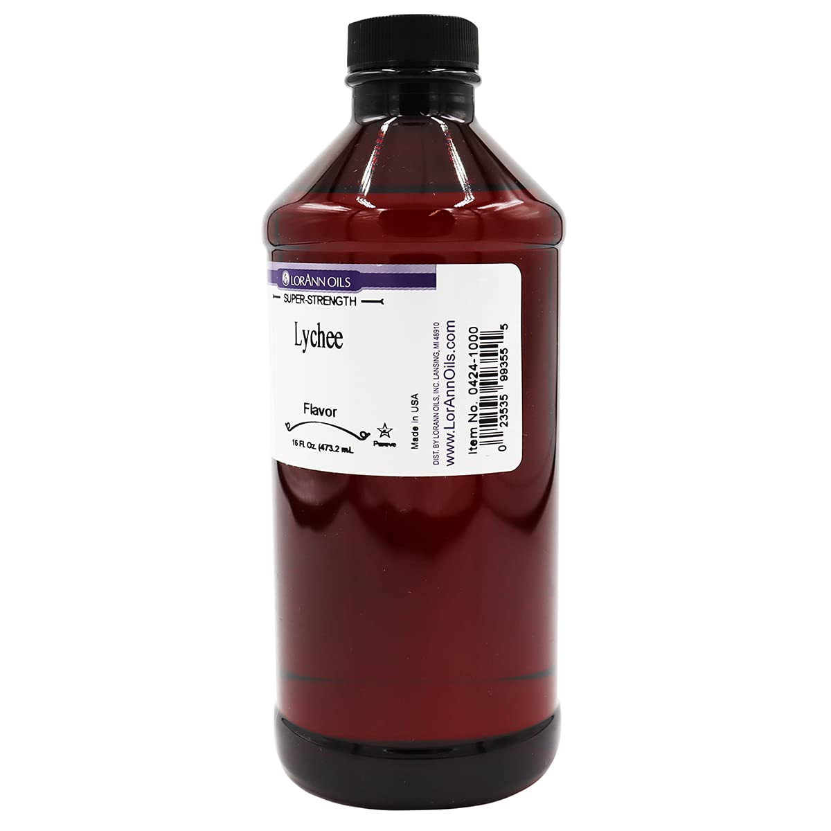 LorAnn Lychee SS Flavor by LorAnn Oils – 16 ounce, No Color, Model Flavoring, Bakery, Super Strength