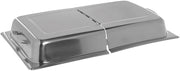 Kratos Full Size 22 Gauge Stainless Steel Hinged Dome Steam Table Pan Cover