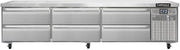 DL108G Three Section Refrigerated Griddle Stand, (6) Drawers