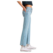 Women's Split Leg Flare Jeans by Lee – Cotton, Sunbleach, Model L33BBEMT