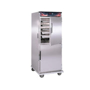 Mobile Heated Correctional Cabinet by Cres Cor – 22" to 26" W x 18" to 20" D x 30" to 36" H, Stainless Steel, Silver, Model H-137-UA-12D-Z