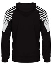 Sports Lineup Hood - L - WH/SILN by Badger – Blend, White, Model BAD-1405
