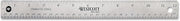 Westcott 10415 Stainless Metal Ruler with Non-Slip Cork Base, 12-Inch