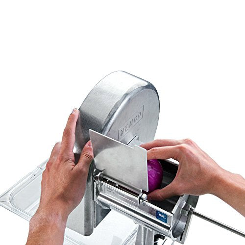 1/16" - 1/2" Adjustable Easy Slicer Fruit / Vegetable Cutter by Nemco – Stainless Steel, Silver, Model N55200AN