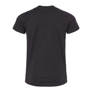 BELLA+CANVAS Youth CVC Unisex Jersey Tee - Solid Black Blend - S by Bella + Canvas – Small, Jersey, Solid Black Blend, Model 3001YCVC
