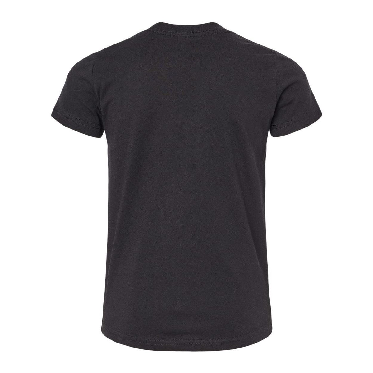 BELLA+CANVAS Youth CVC Unisex Jersey Tee - Solid Black Blend - S by Bella + Canvas – Small, Jersey, Solid Black Blend, Model 3001YCVC