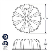 Nordic Ware Silver / 12-Cup / 12.0 cups Bundt Pans