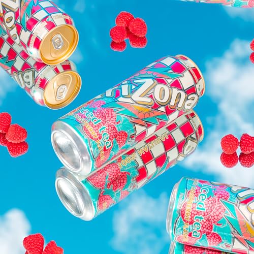 AriZona Raspberry Tea / 22 Fl Oz (24 Pack) / Raspberry Iced Tea