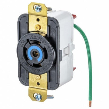 78850 Locking Receptacle by Hubbell – Metal, See Image, Model HBL2510ST