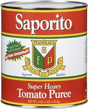 Stanislaus Saporito Tomato Puree #10, Pack of 6