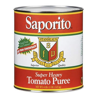 Saporito Tomato Puree # by Stanislaus – Commercial Grade