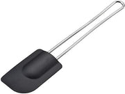 GEFU Dough Scraper Cremoso, Spatula, Baking Accessory, Silicone, L 25 cm, 14350, Black, One Size