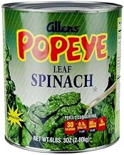 Popeyes Leaf Spinach, 99 Ounce -- 6 per case.