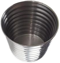 American Metalcraft RSC4 Sauce Cup, Ribbed, Stainless Steel, 4oz. Capacity, 3" Dia., 2" H