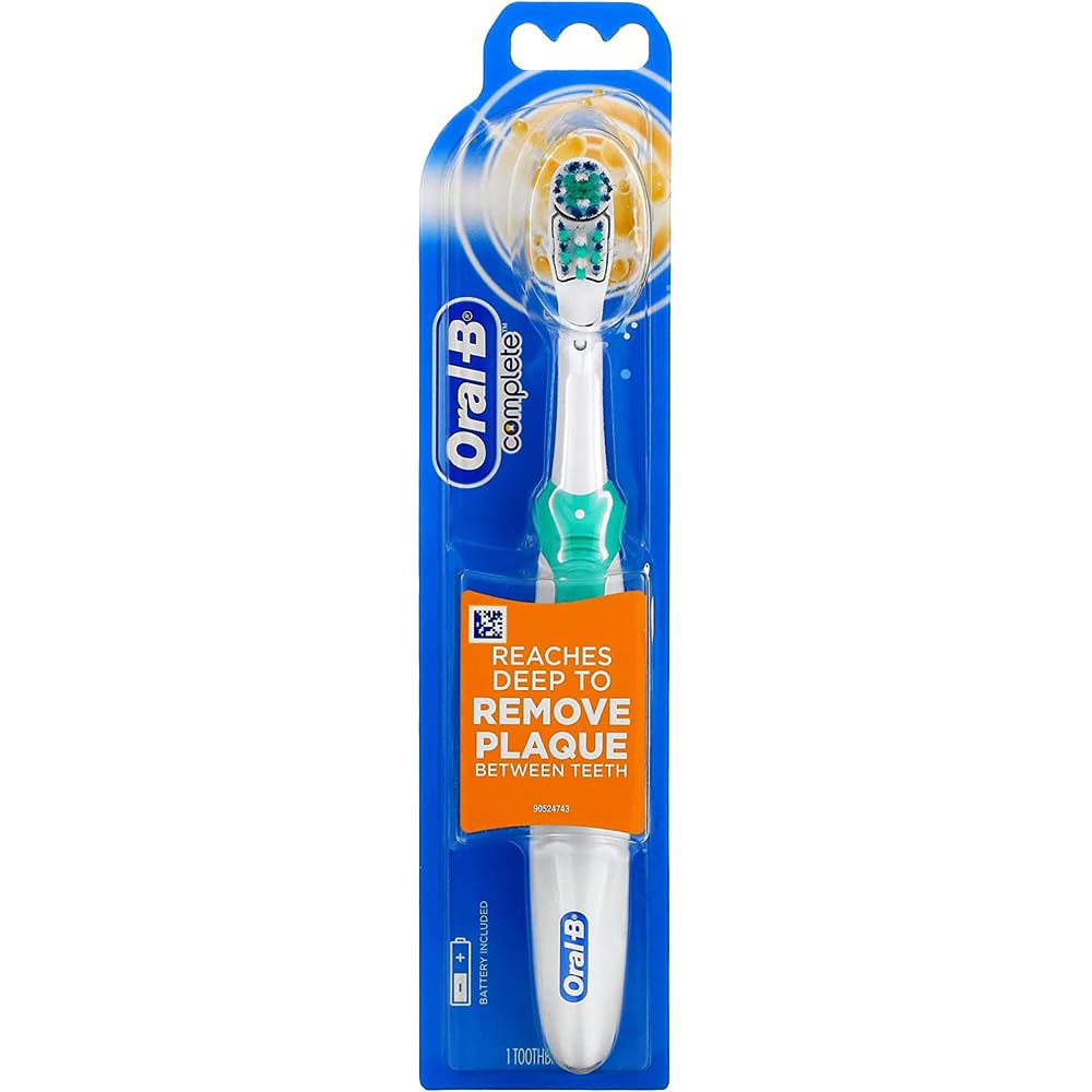 Complete Action Power Toothbrush Deep Clean Soft - One Each by Oral-B – 1 Count (Pack of 3), White, Pack of 3, Model 196101