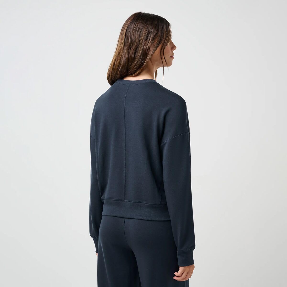 Cloud Terry Crew by by TravisMathew – Lyocell, Spandex, Navy Blazer