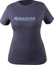 All-Star Performance ALL99922XL Ladies Vintage T-Shirt, Navy, X-Large