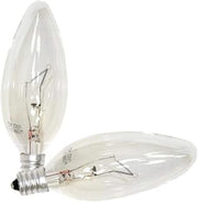 SYLVANIA 13678 - 25B10C/T/BL/2PK 120V B10 Decor Torpedo Light Bulb