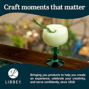 Libbey Cactus Stemed 4 / 4 Count (Pack of 1) / Cactus Margarita Glasses