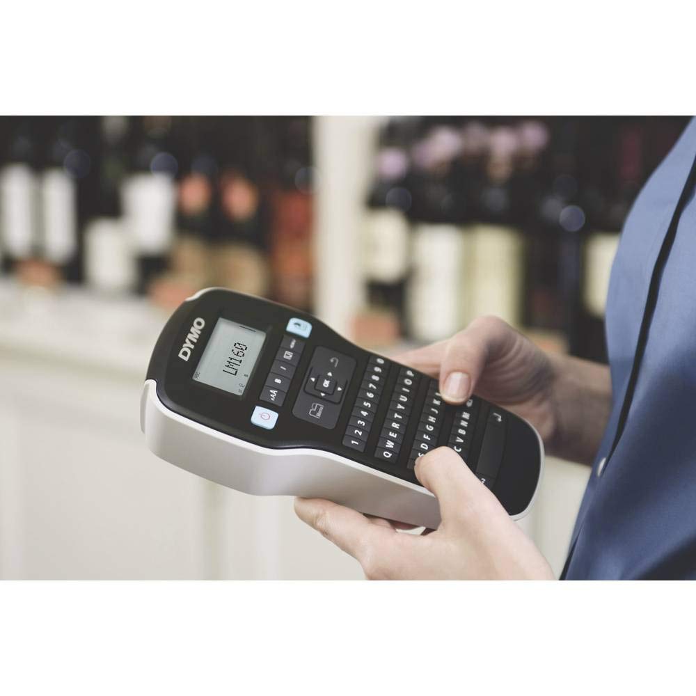 La 160 Portable Labelling Device | Labelling Device with QWERTZ Keyboard | Easy Text Editing by DYMO – ngsgerät, Black, Model S0946360