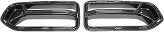 Dry Carbon Fiber Front Bumper Vent Hood Kidney Grille Replacement Racing Grill Compatible for 2 Series G87 M2 2023-IN(CSL Style)