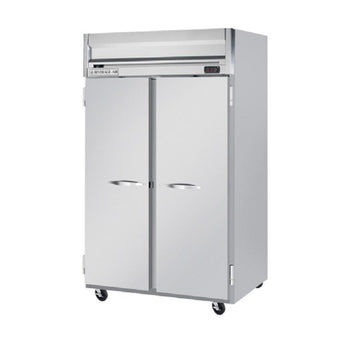 Beverage-Air Horizon Series Two Section Solid Door Reach-In Freezer 49 cu.ft. Capacity Stainless Steel Front and Sides Aluminum by Beverage Air – Model HFP2-1S
