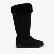 Australia - Womens Boot by EMU – 7, Suede, Sheepskin, Black, Model Georgi