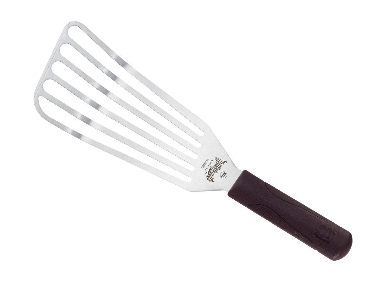 Mercer Culinary Large Fish Turner / 9" X 4" / Hell's Handle Barbecue Turners
