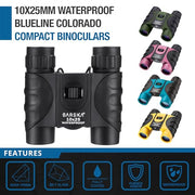 Barska One Size / 10x25 / Blue Binoculars