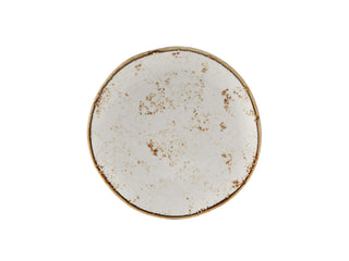 Artisan Geode Agave Plate 6-1/2" by Tuxton – 6-1/2", Ceramic, Agave White, Pack of 12, Model GGA-002