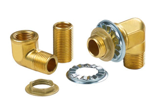 21-190L Wall Faucet Mounting Kit for Pre-Rinse Units by Krowne – 1/2 inch, Bronze