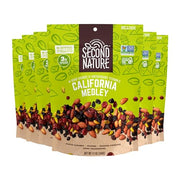 Second Nature California Medley / 12 Ounce (Pack of 6) / Medium Pouch Snack & Trail Mixes
