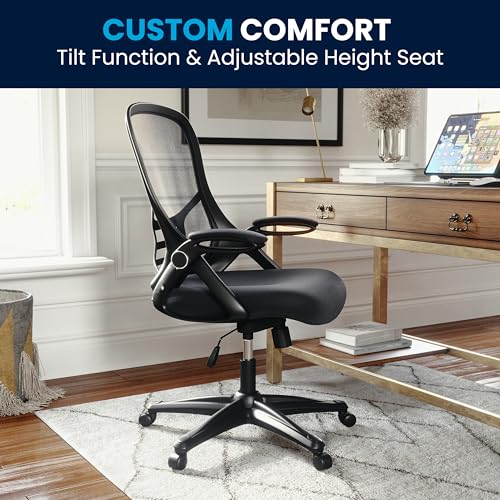 Flash Furniture Dark Gray / Set of 1 / Contemporary Home Office Desk Chairs