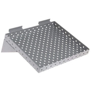 Slatwall Perforated Shelf by HUBERT – Metal, Model 57369