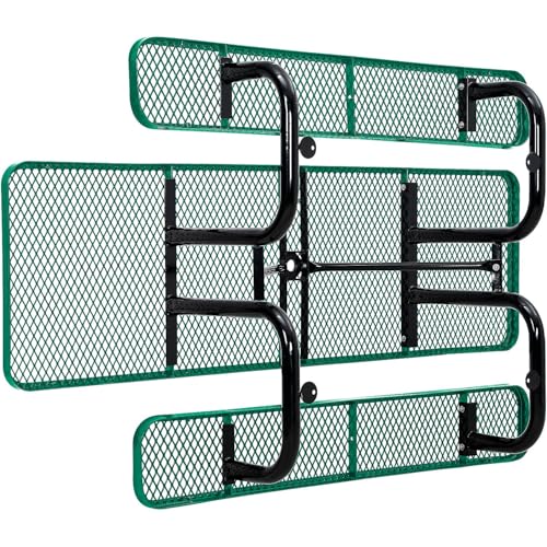 Global Industrial Green / 96"l X 60"w X 29.5"h / Industrial Picnic Tables