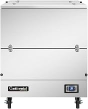 MC3-SS-DCW Dual Access Milk Cooler 34" W, Cold Wall Cooling & Full Stainless