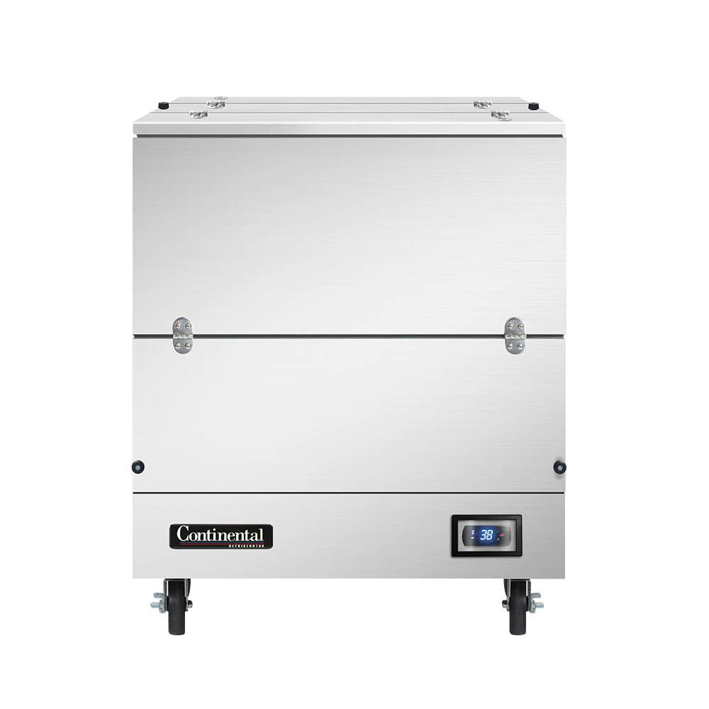 MC3-SS-DCW Dual Access Milk Cooler 34" W by Continental Refrigerator – Commercial Grade