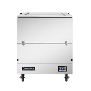 MC3-SS-DCW Dual Access Milk Cooler 34" W by Continental Refrigerator – Commercial Grade