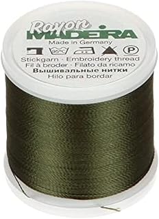 Tacony Corporation Rayon Thread No 40 200m 220yd- Dark Army Green