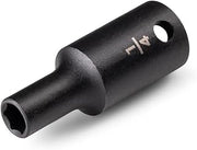 TEKTON 3/8 Inch Drive x 1/4 Inch Semi-Deep 6-Point Impact Socket | SID14006