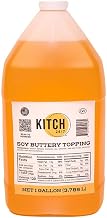 KITCH 24/7 Soy Buttery Topping, 1 Gallon, Food Service Bulk Pack Pack-4
