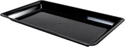 Platter Pleasers Rectangular Serving Tray, 18" x 12", Black