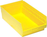 QUANTUM STORAGE SYSTEMS SHELF BIN YELLOW 17-7/8in x 11-1/8in x 6in