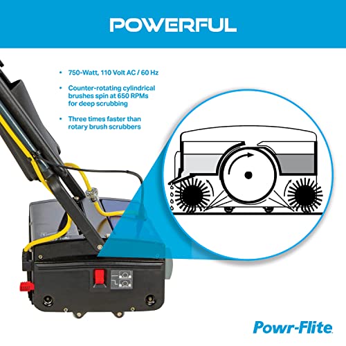 Powr-Flite Large / Blue / Industrial Floor Buffers & Parts